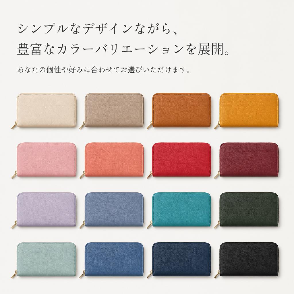 5. カラーバリエーションで自分らしさを