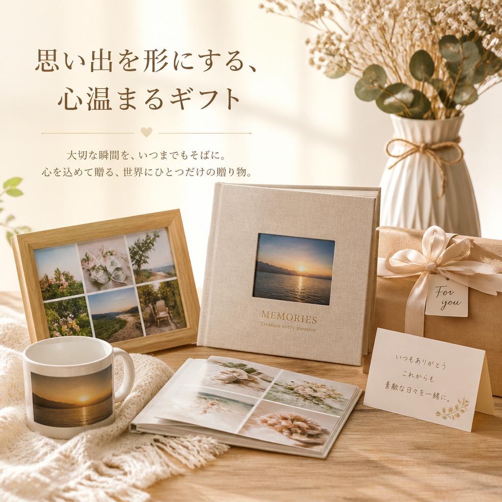 「思い出を形にする、心温まるギフト」